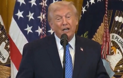 ಎಲ್ಲಾ ರಾಷ್ಟ್ರಗಳು ಆಮೂಲಾಗ್ರ ಇಸ್ಲಾಮಿಕ್ ಭಯೋತ್ಪಾದನೆಯ ದುಷ್ಟ ಶಕ್ತಿಗಳ ವಿರುದ್ಧ ಒಟ್ಟಾಗಿ ನಿಲ್ಲಬೇಕು - ಟ್ರಂಪ್ 