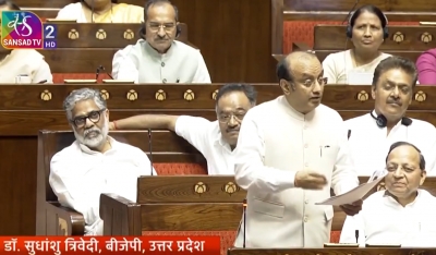 ಸಿಜೆಪಿ ಕಾನೂನು ಬೆಂಬಲಕ್ಕೆ ನಿಂತ ಕಪಿಲ್ ಸಿಬಲ್ ಶಿಕ್ಷಣ ಮಂತ್ರಿಯಾಗಿದ್ದಾಗ ಹೆಚ್ಚು ಪೇಪರ್ ಲೀಕ್ - ಬಿಜೆಪಿಯ ಸುಧಾಂಶು ತ್ರಿವೇದಿ 